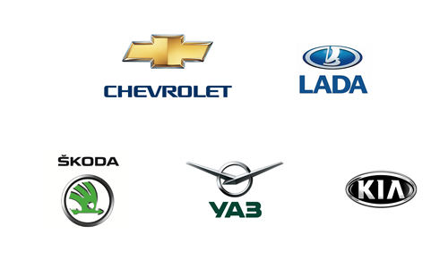 Chevrolet, KIA, Lada, Skoda, UAZ в Астане