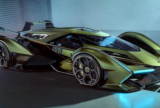 Новый суперкар Lamborghini для езды по гоночному треку