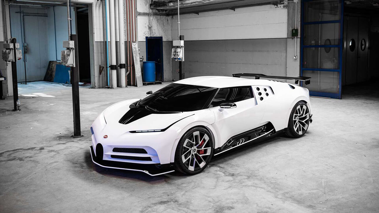 новый Bugatti Centodieci