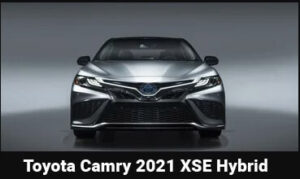 Toyota Camry 2021 XSE Hybrid выходит на рынок