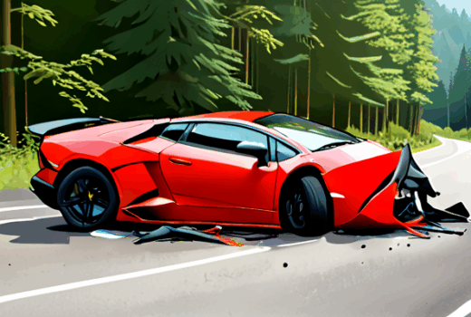 Судебное решение по делу о ДТП с участием Lamborghini